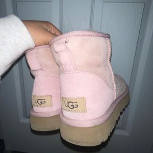 Pink mini uggs